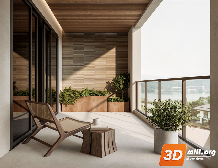 Balcony Skp Files
